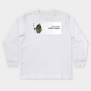 Master Oogway Quote #4 Kids Long Sleeve T-Shirt